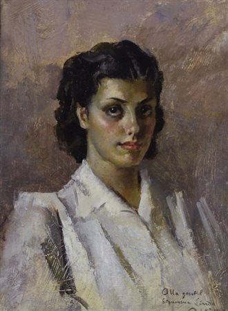 Giulio Salti (Barberino di Mugello, 1899 - Firenze, 1987) Figura femminile,...