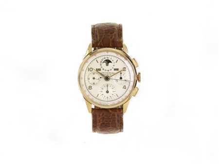 UNIVERSAL GENÈVE TRI-COMPAX REF. 12552, CASSA N. 1’389’929, 1950 CIRCA...