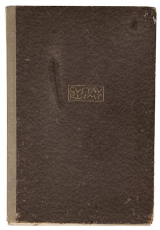 GUSTAV KLIMT Cartella con riproduzioni di disegni raffiguranti nudi...