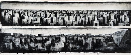 Jonathan Guaitamacchi (Londra 1961)"Paesaggio urbano" 2002tecnica mista su...