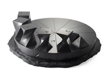 Gio Pomodoro (Orciano Di Pesaro 1930 - Milano 2002)"Piccola tavola temporale"...