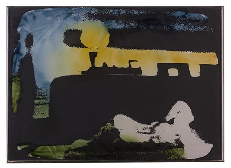 Mario Schifano (Homs 1934 - Roma 1998)"Senza titolo" 1974-78smalto su tela...