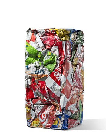 César (Marsiglia 1921 - Parigi 1998)"Canettes" 1992compressione di lattine,...