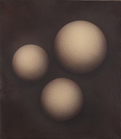 Marco Tirelli (Roma 1956) "Senza titolo" 2003 olio su tela cm 80,5x70 Firmato...