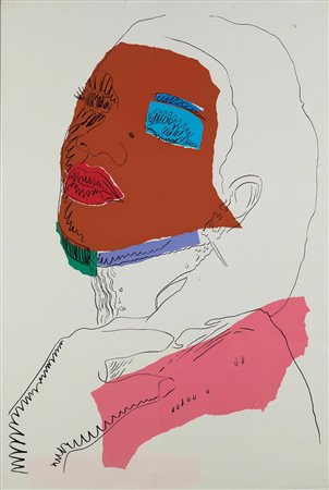 Andy Warhol (1928-1987), Ladies and gentlemen, 1975 serigrafia a colori su...