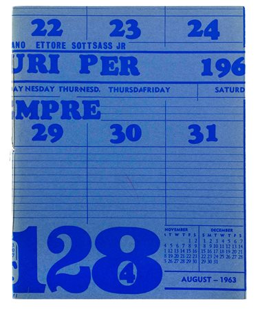 Ettore Sottsass – Fernanda Pivano, “AUGURI PER SEMPRE” Milano, East 128 –...