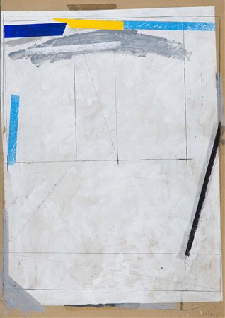Gianfranco Pardi (1933-2012), Senza titolo, 1995 acrilico su cartone, cm...