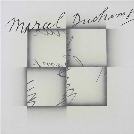 Bruno Di Bello (1938), Marcel Duchamp acrilico su tela, cm 60x60 firmato al...