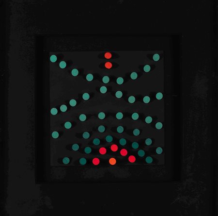 Franco Costalonga (1933), Cilindretti, 1978 legno colorato, cm 30x30 firmato...