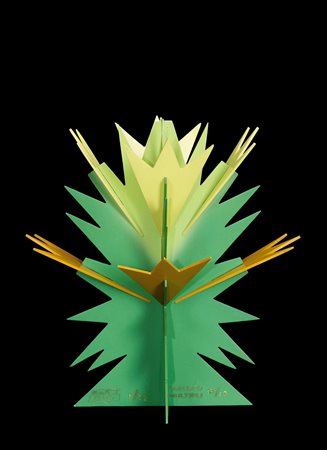 Giacomo Balla (1871-1958), Fiore futurista, 1916-1930 legno e cartone...