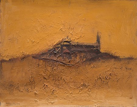 Carlo Mattioli (1911-1994), Paesaggio d'estate a Parma, 1974, olio su tela ,...