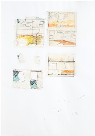 Mario Schifano (1934-1998), A) Senza titolo, 1978 B) Senza titolo, 1978, Due...