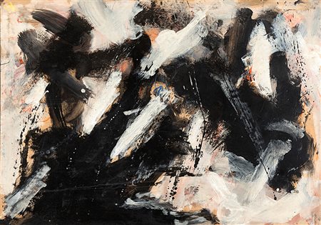 Emilio Vedova (1919-2006), Senza Titolo, 1962 ca, idropittura e pastello su...