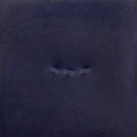 Turi Simeti (1929), Senza titolo, 1991, acrilico su tela, cm 70x70x6 Firmato...