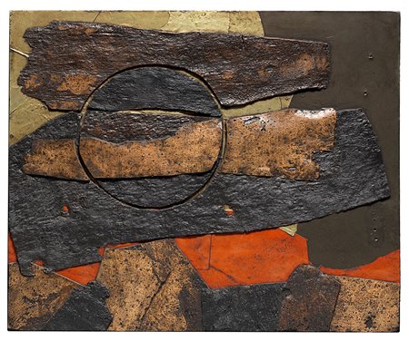 Roberto Crippa (1921-1972), Landscape, 1962, , cm 73x60