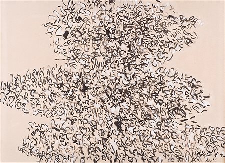 Antonio Sanfilippo (1923 1923-1980), Senza titolo, 1965, tempera su tela, cm...