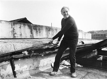 Livio Fioroni Dario Fo 1972/74Quattro stampe fotografiche vintage alla...