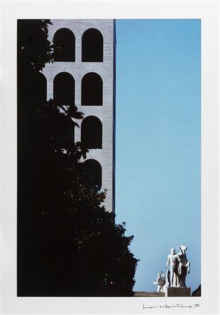 Franco Fontana (1933)Roma, E.U.R. 1980Stampa fotografica vintage a colori...