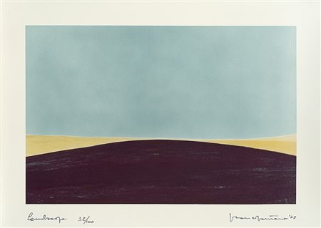 Franco Fontana (1933)Landscape 1979Stampa fotografica vintage a colori...