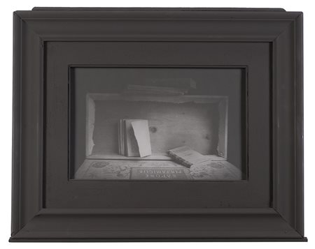 Sergio Scabar (1946)Teatrino di cose 2015Stampa alchemica ai sali d'argento e...