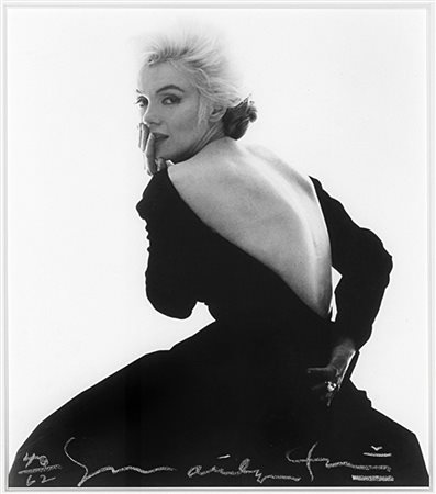 Bert Stern (Brooklyn 1929 - New York 2013)Marilyn Monroe in black dress from...