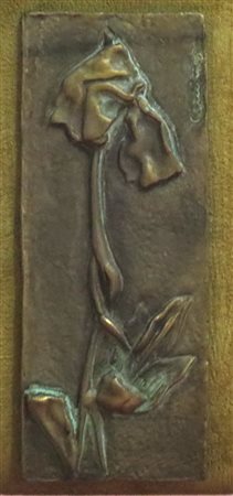 VIRGILIO CIMINAGHI, Virgilio Ciminaghi (1911/2001) placca in bronzo raff....