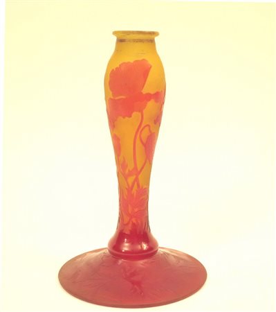 BASE LAMPADA, Stelo di lampada a forma di balaustro allungato. Gallï¿½ Nancy...