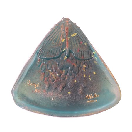 SVUOTATASCHE, Svuotatasche in pasta di vetro con applicazione pasta su pasta...