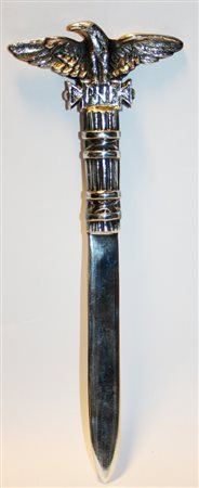 TAGLIACARTE, Tagliacarte ministeriale del p.n.f. in argento 800