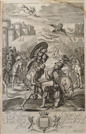 INCISIONE, Incisione inglese soggetto storico - cm 25 x 31 - 1860