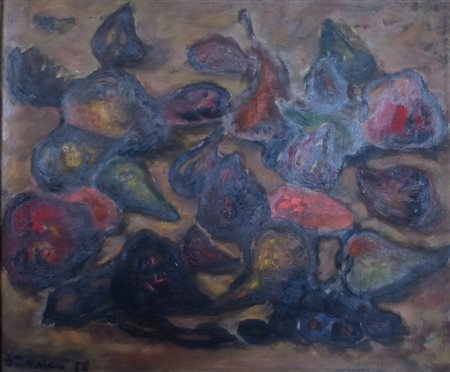 SALVATORE ARICO', Salvatore Aricï¿½ olio su tavola raff." Natura morta di...