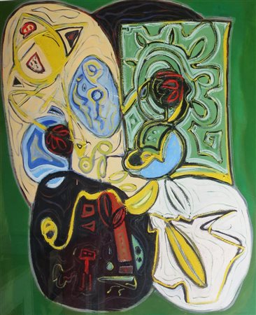 SILVANO SPESSOT, Composizione cm 90 x 110