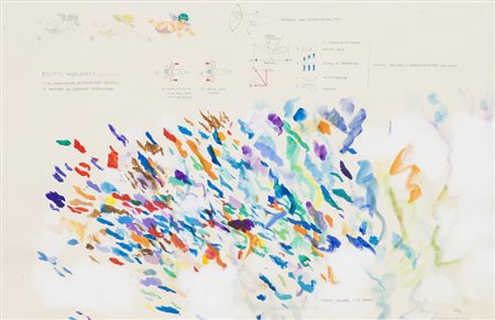 DANIELA MARTINELLISenza TitoloTecnica mista su cartacm 32x47Firma al fronte