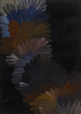 VINCENZO BENDINELLI (1931)Pianta ascendenteOlio su tela di jutacm...