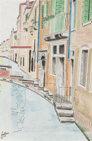 FABBIANSenza Titolo, 1985Lotto unico composto da 2 tecniche mistecm 28,5x20...