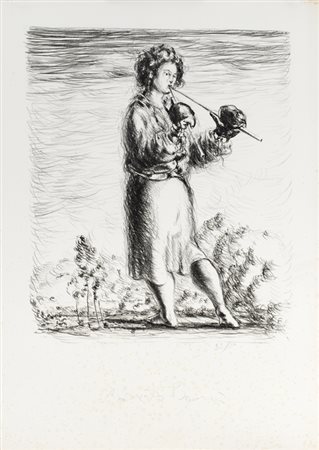 ROBERTO BARNI (1939)Senza TitoloLitografiacm 70x50Firma e numerazione...