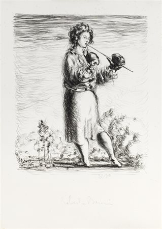 ROBERTO BARNI (1939)Senza TitoloLitografiacm 70x50Firma e numerazione...