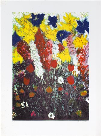 MICHELE CASCELLA (1892-1989)Senza TitoloLitografiacm 86x66Firma e numerazione...