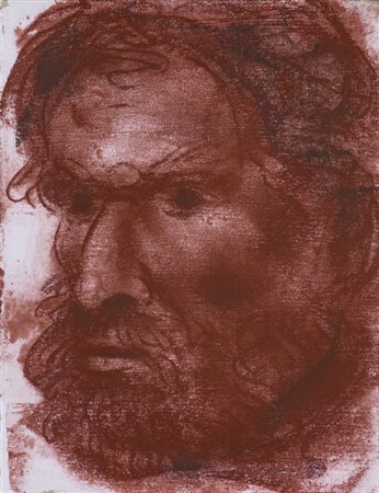 PIETRO ANNIGONI (1910-1988)Senza TitoloSanguigna su cartacm 19,5x15Firma al...