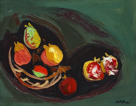 ATTILIO ALFIERI (1904-1992)Senza TitoloOlio su telacm 40x50Firma al...