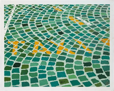 ALVARO CATTANEO (1938)Senza TitoloOlio su telacm 80x100x4Firma al...