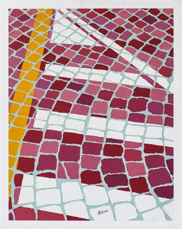 ALVARO CATTANEO (1938)Senza TitoloOlio su telacm 100x80x4Firma al...