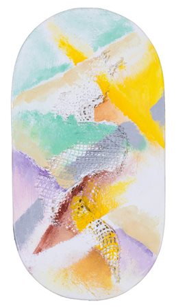 GIUSEPPE ROSA (1948)TR-IAM, 1980Tecnica mista e acrilico su legnocm...