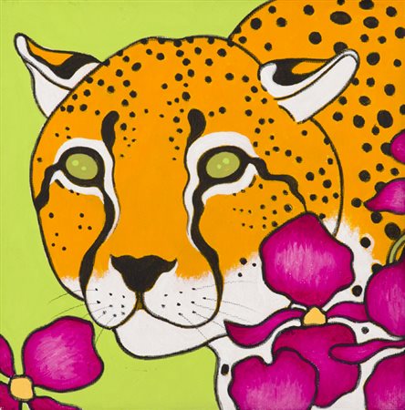 LUIGI MASTRANGELO (1958)Senza Titolo, 2015Olio su telacm 20x20Firma e...