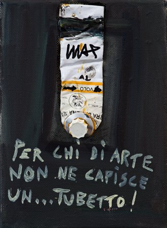 MASSIMILIANO ODDONE (1974)Senza Titolo, 2016-2017Tecnica mista e applicazioni...