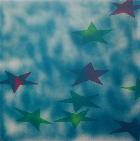 Mario Schifano 1934, Homs (Libia) - 1998, Roma (Rm) - [Italia] Tutte stelle...