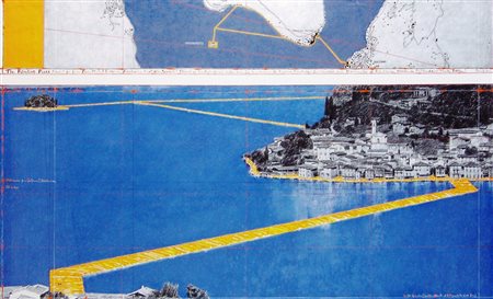 Christo 1935, Gabrovo (Bulgaria) - [USA] The Floating Piers, Project for Lake...