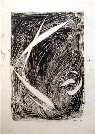 Sandro Trotti 1934, Monte Urano (Fm) - [Italia] Assi cartesiani olio e...