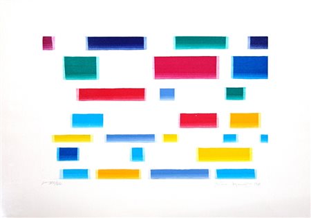 Piero Dorazio 1927, Roma (Rm) - 2005, Perugia (Pg) - [Italia] senza titolo...