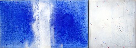 Franco Marrocco 1956, Rocca d’Evandro (Ce) - [Italia] Traiettorie olio su...